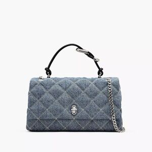 Marc Jacobs The Quilted Denim Dual Convertible Shoulder Bag